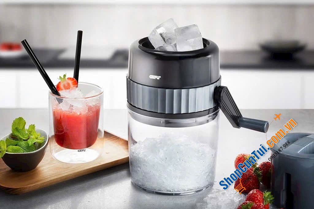 DỤNG CỤ XAY ĐÁ & TRÁI CÂY ĐÔNG LẠNH GEFU 89492 SLUSH (750ML).