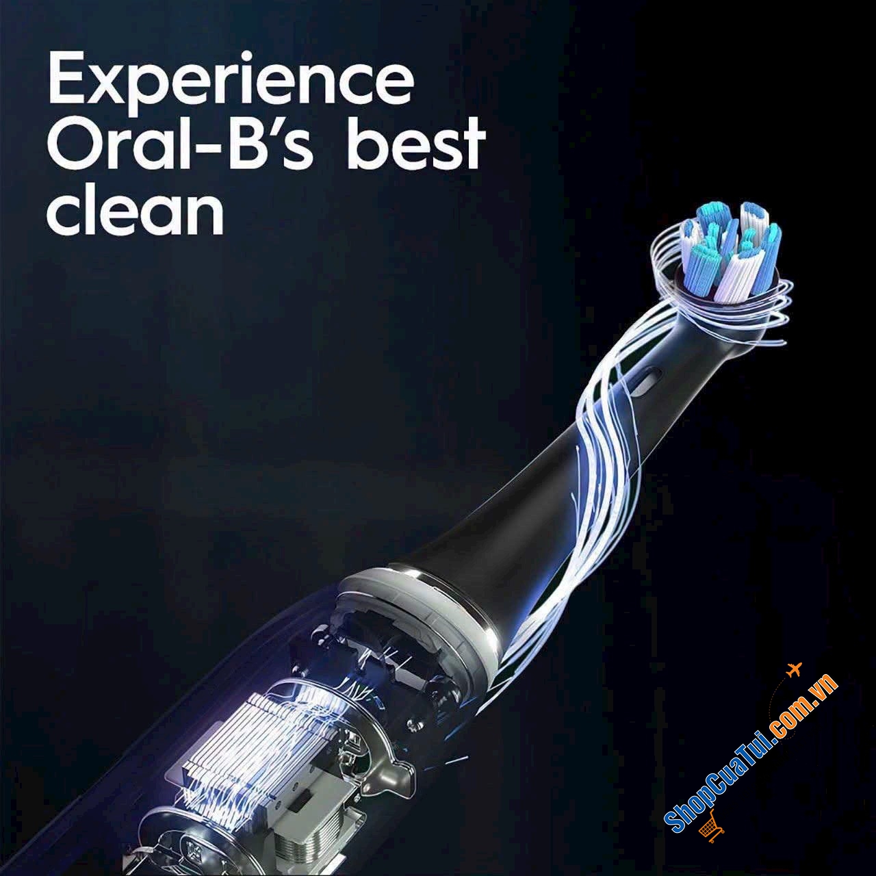Bàn chải đánh răng điện Oral-B iO Series 10 - Made in Germany.
