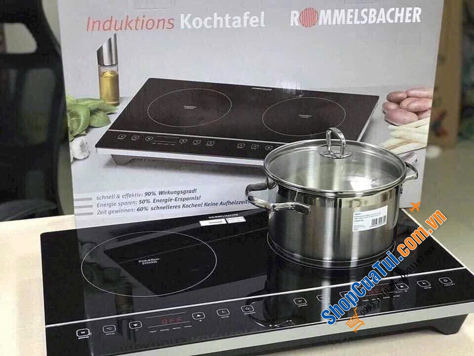 Bếp từ đôi quốc dân Romelbacher nội địa Đức.