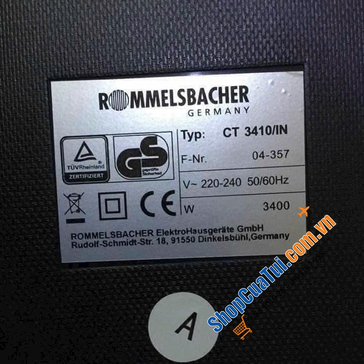 Bếp từ đôi quốc dân Romelbacher nội địa Đức.