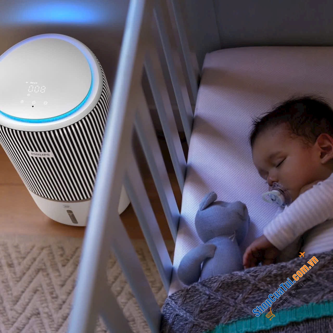 Máy lọc không khí và bù ẩm Philips AC3420/10 – MÁY LỌC KHÔNG KHÍ & TẠO ẨM 2IN1 ĐỈNH CAO.