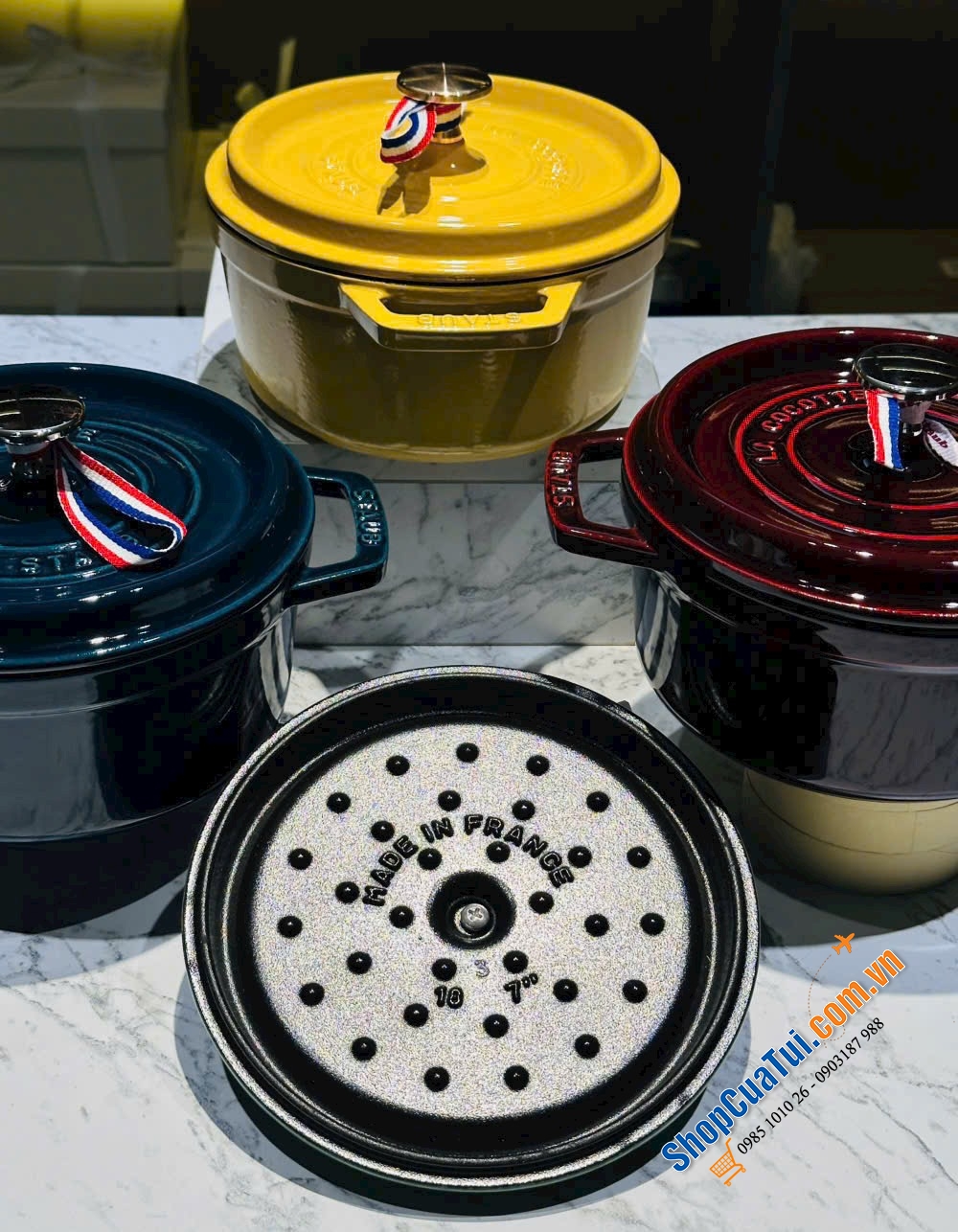 STAUB 18CM – NHỎ MÀ “CÓ VÕ”, MÀU NÀO CŨNG KHIẾN BẾP ĐẸP LÊN MỘT BẬC.