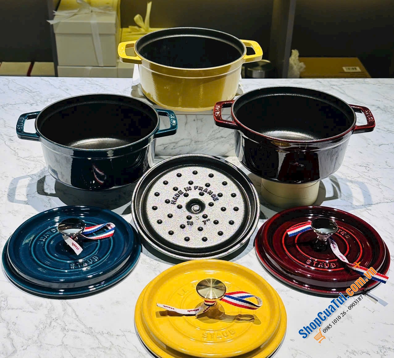 STAUB 18CM – NHỎ MÀ “CÓ VÕ”, MÀU NÀO CŨNG KHIẾN BẾP ĐẸP LÊN MỘT BẬC.