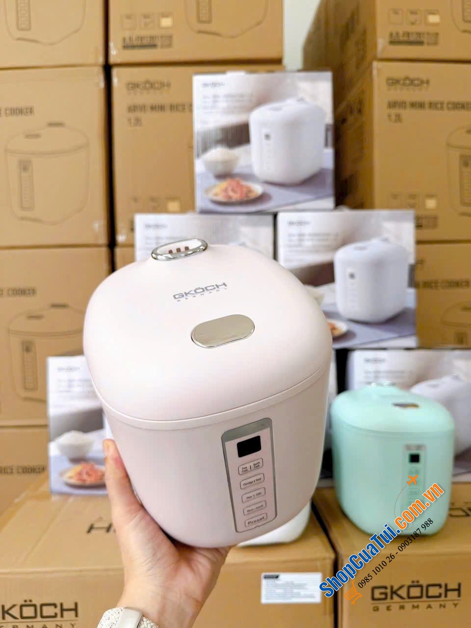 NỒI CƠM ĐIỆN MINI GKÖCH ARVO 1.2L.