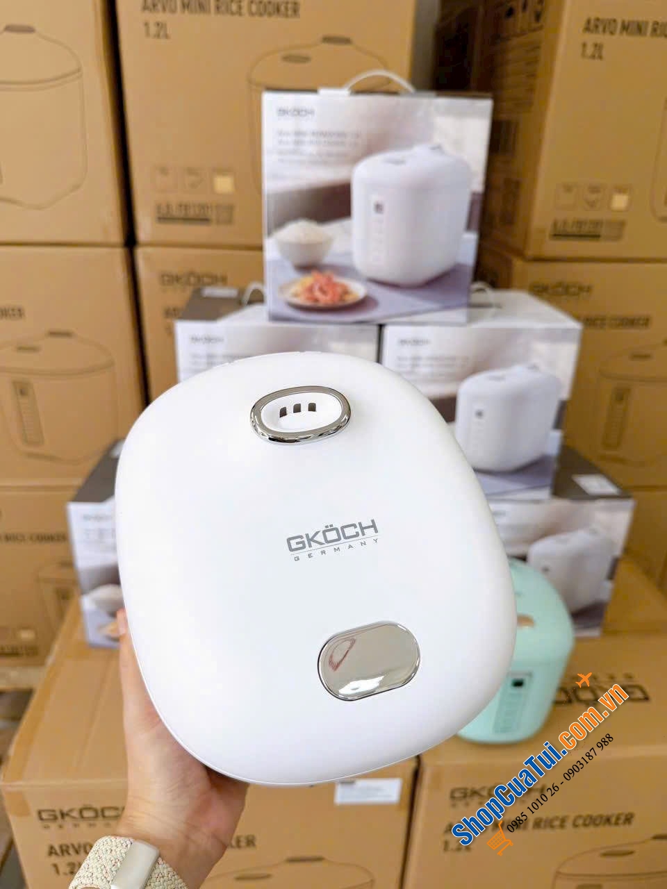 NỒI CƠM ĐIỆN MINI GKÖCH ARVO 1.2L.