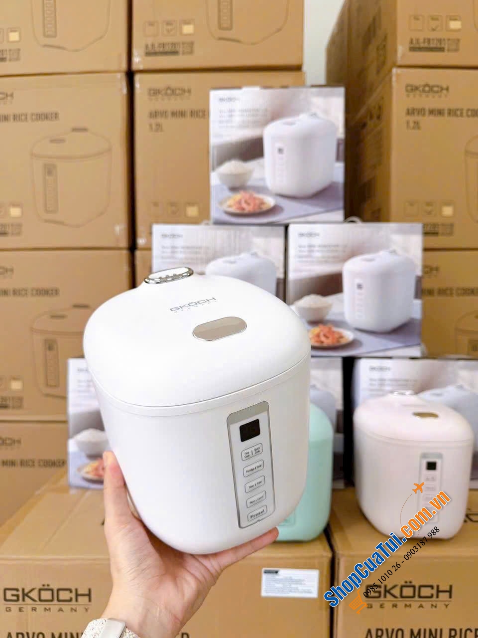 NỒI CƠM ĐIỆN MINI GKÖCH ARVO 1.2L.