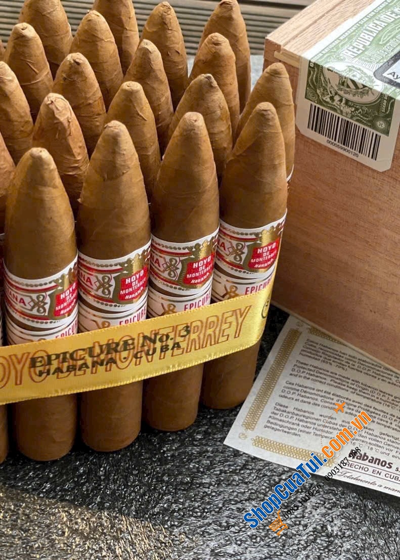 GÀ HOYO DE MENTERREY EPICCURE NO.3 - HỘP 25 ĐIẾU.