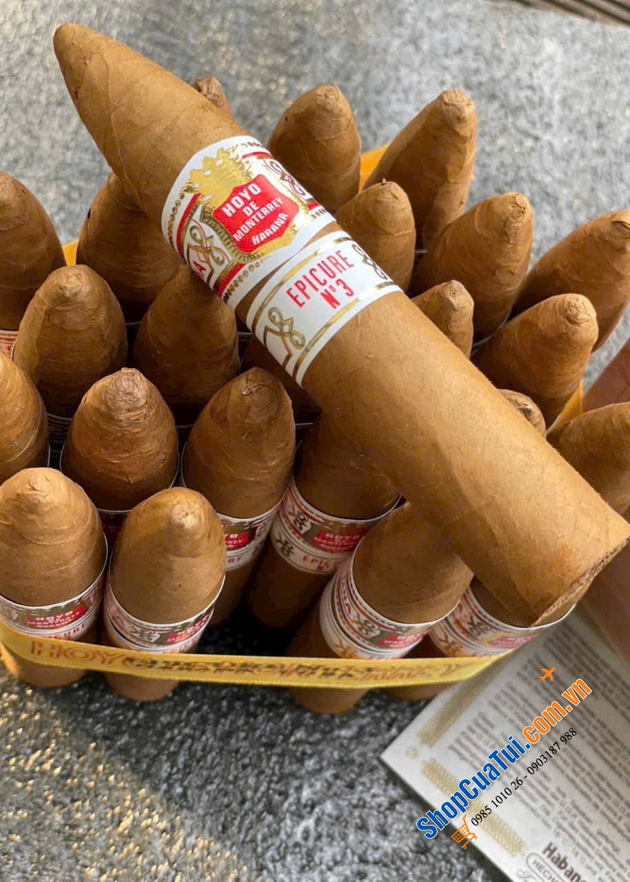 GÀ HOYO DE MENTERREY EPICCURE NO.3 - HỘP 25 ĐIẾU.
