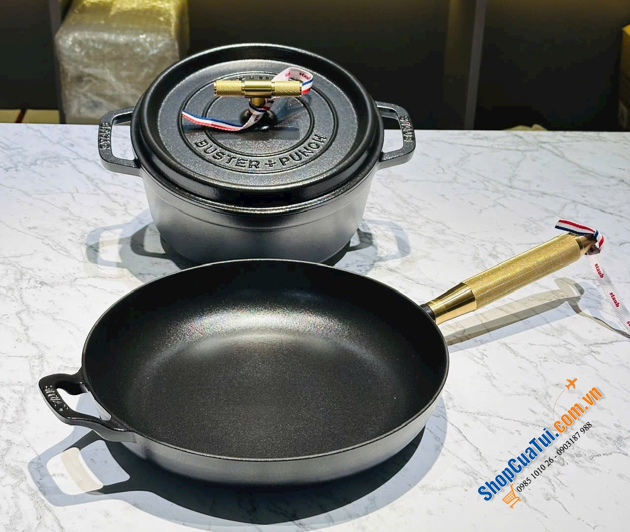 STAUB x BUSTER + PUNCH LIMITED EDITION - Khi Tuyệt Tác Ẩm Thực Pháp Giao Thoa Cùng Nghệ Thuật Cơ Khí London.