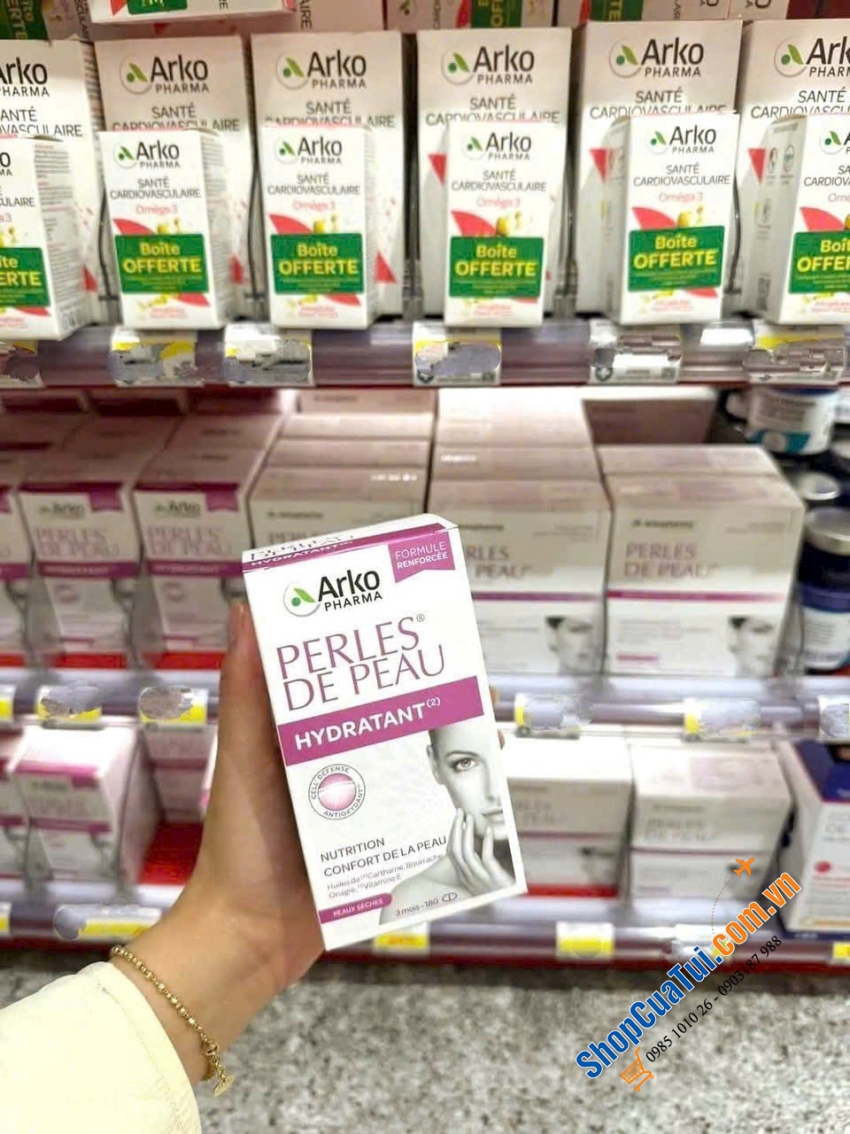 VIÊN UỐNG ĐẸP DA PERLES DE PEAU.
