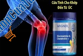 Cho ai vừa bị khớp lại đau dạ dày - Viên con nhộng Wagner Glucosamine & Chondroitin + 200 viên giúp duy trì độ co dãn khớp, sức mạnh và khả năng đàn hồi của sụn khớp