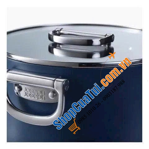 Bộ nồi chảo Joseph với cán inox gấp gọn thông minh tiết kiệm ko gian lưu trữ.