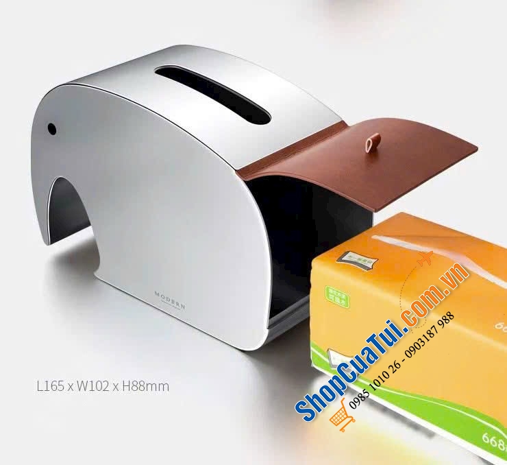 HỘP GIẤY ĂN MODERN HÌNH CON VOI – NHỎ GỌN NHƯNG NÂNG TẦM KHÔNG GIAN SỐNG.