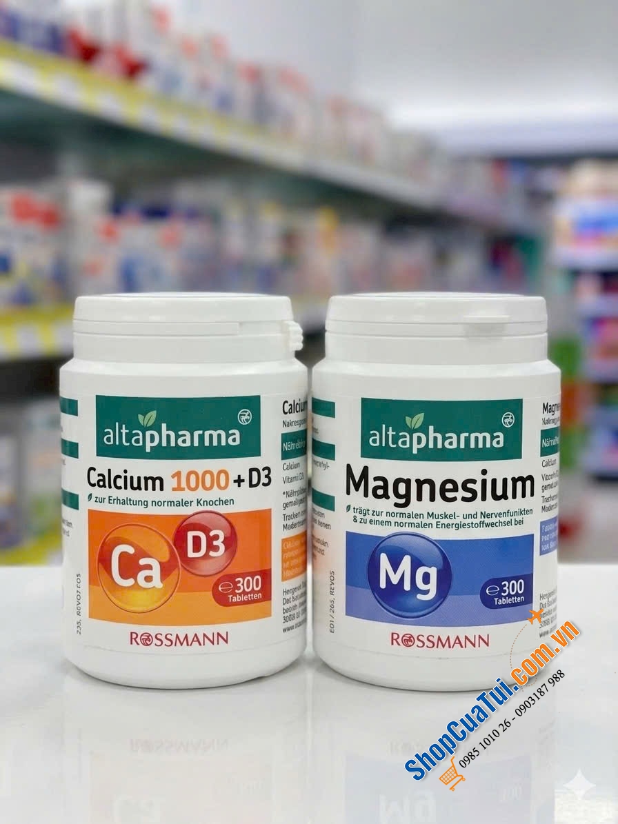 COMBO CALCIUM + MAGNESIUM – BỘ ĐÔI CHO XƯƠNG & CƠ BẮP.