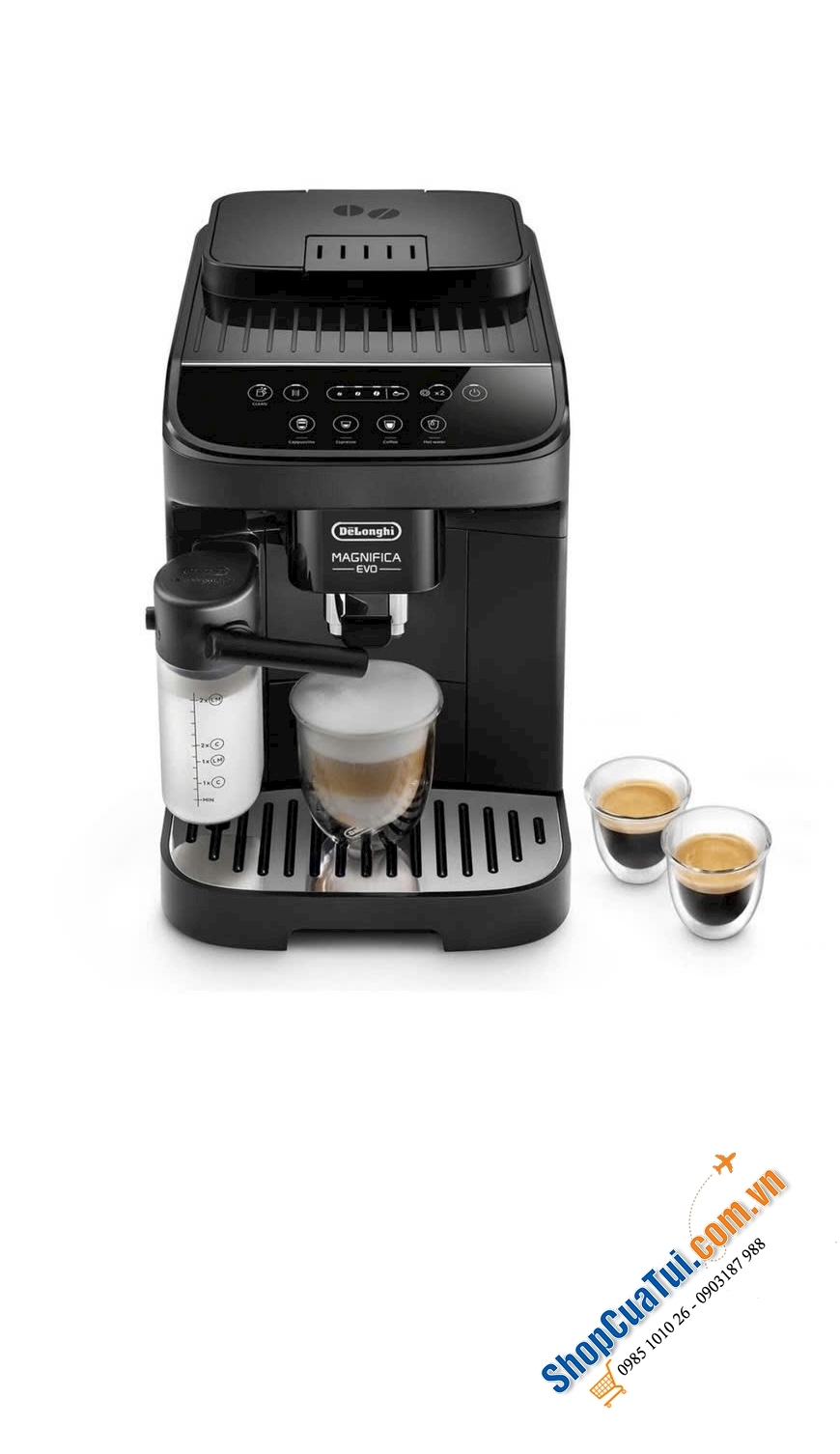 MÁY PHA CAFE DE’LONGHI MAGNIFICA EVO ECAM290.51.B – BARISTA NGAY TRONG CĂN BẾP NHÀ BẠN.