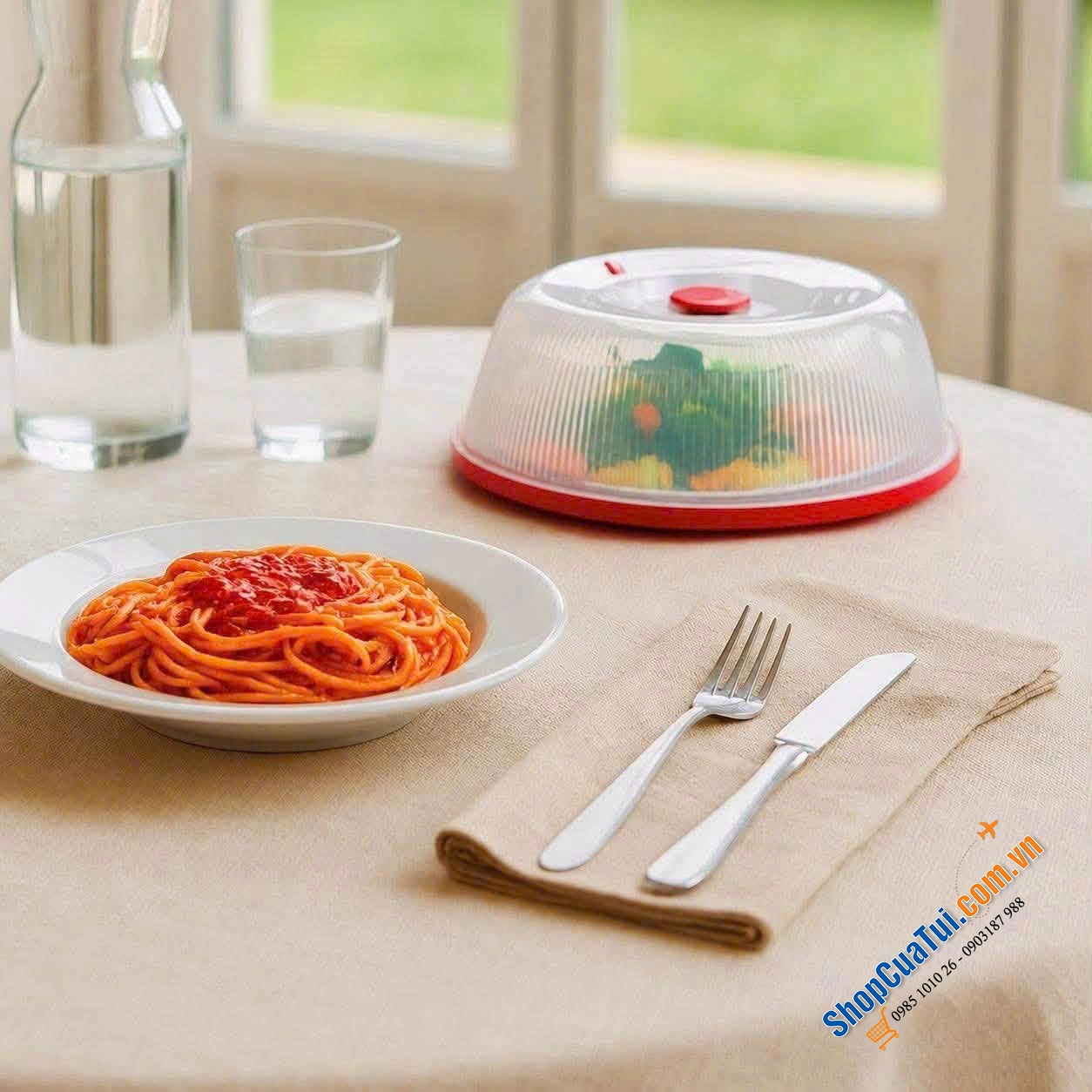 Nắp đậy lò vi sóng Snips - Made in Italy.