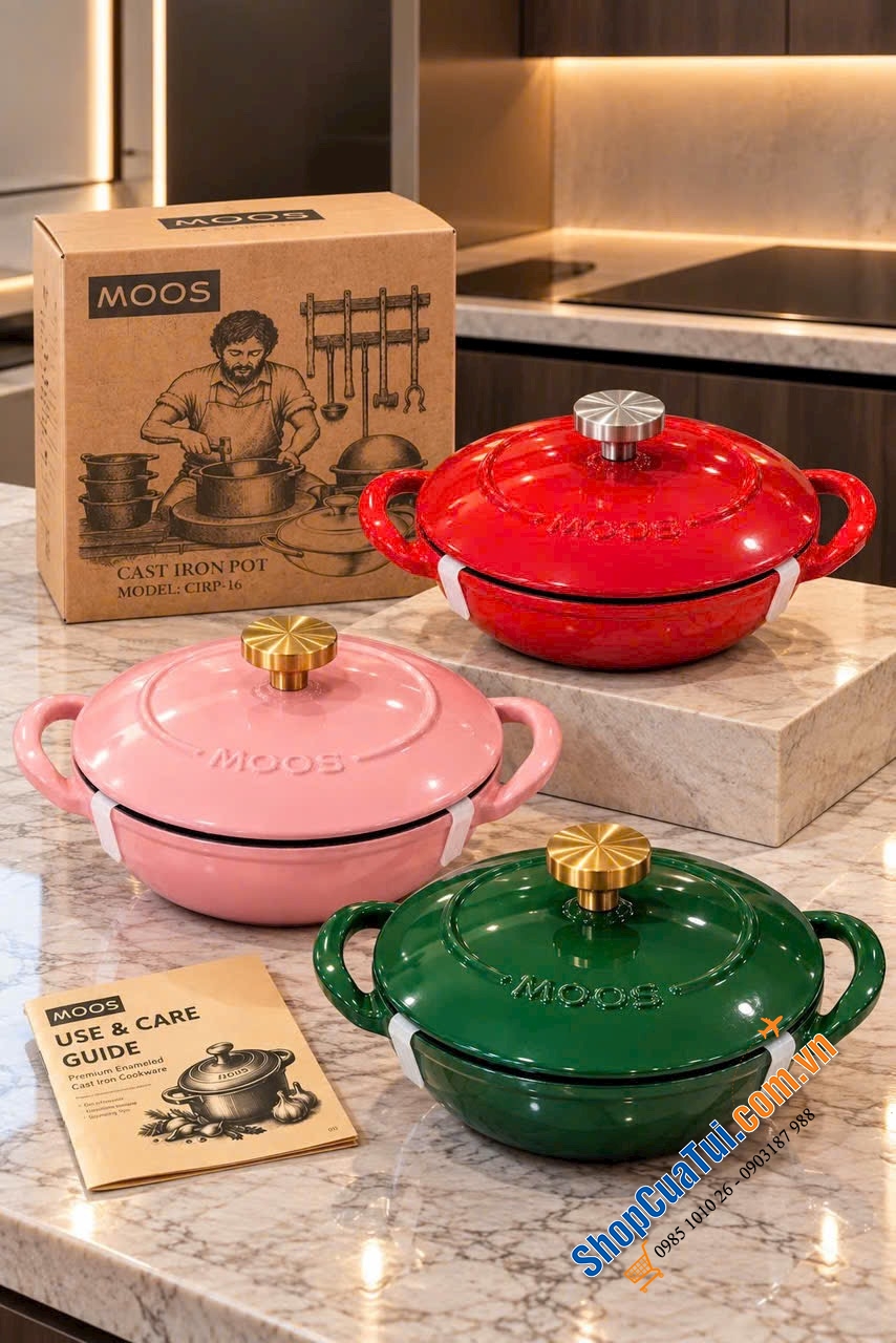 MOOS WOK BABY 16CM — NHỎ NHƯNG ĐỦ “QUYỀN LỰC”.