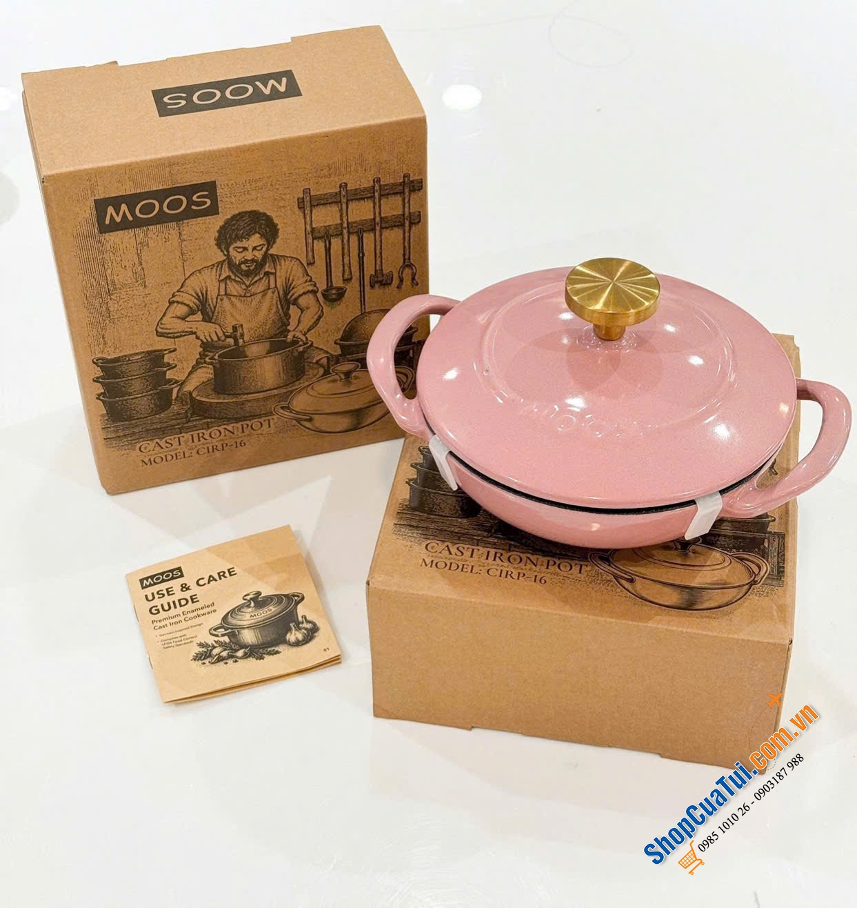 MOOS WOK BABY 16CM — NHỎ NHƯNG ĐỦ “QUYỀN LỰC”.