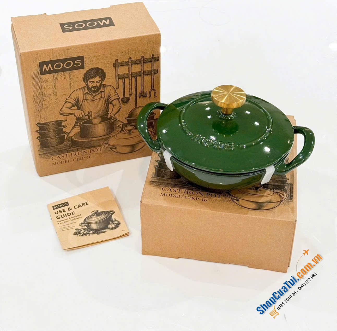 MOOS WOK BABY 16CM — NHỎ NHƯNG ĐỦ “QUYỀN LỰC”.