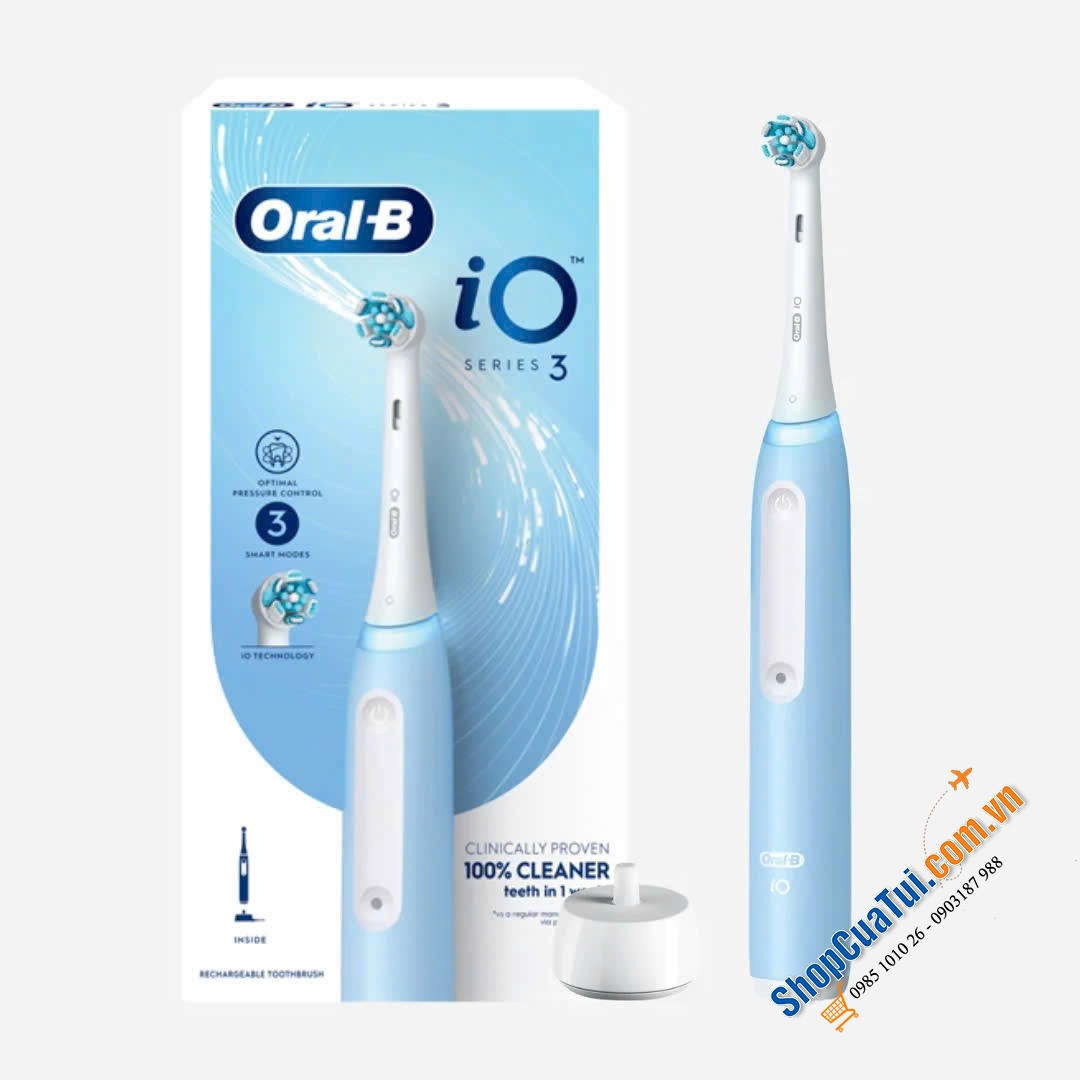 ORAL-B iO SERIES 3 – CHĂM SÓC NỤ CƯỜI MỖI NGÀY.