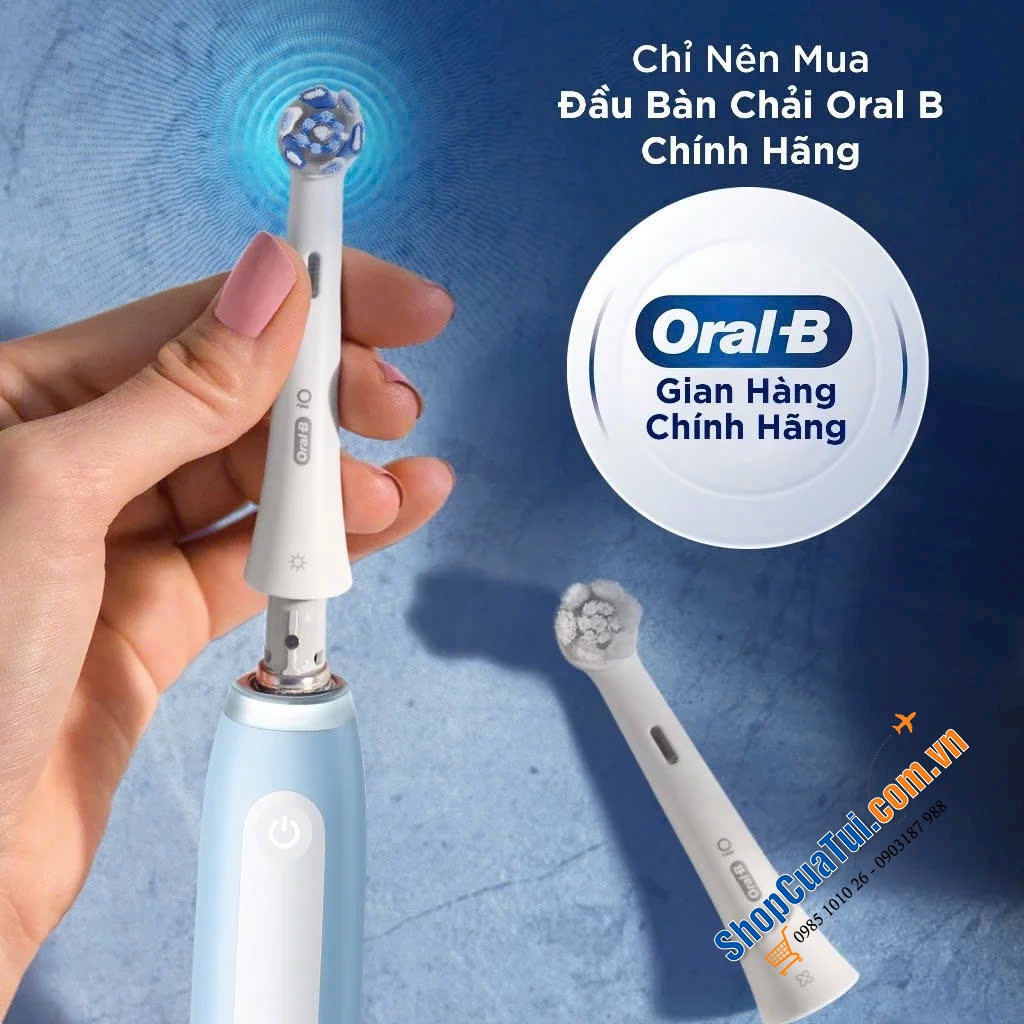 ORAL-B iO SERIES 3 – CHĂM SÓC NỤ CƯỜI MỖI NGÀY.