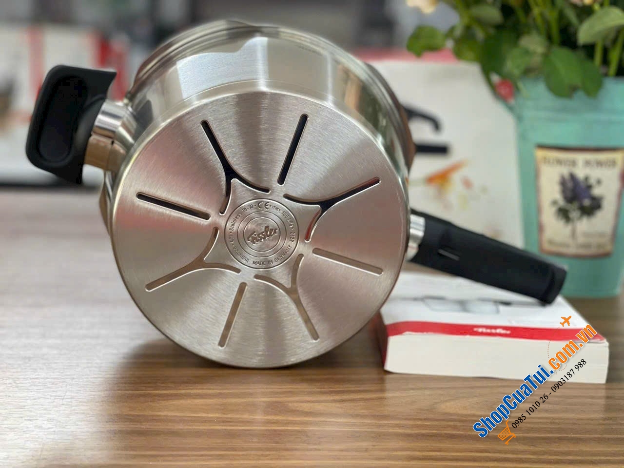 NỒI ÁP SUẤT FISSLER VITAVIT PREMIUM – ĐẲNG CẤP ĐỨC, NẤU NHANH, TIẾT KIỆM THỜI GIAN.