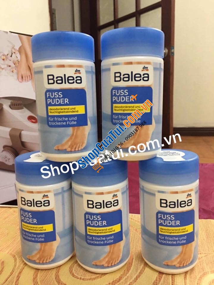 Bột khử mùi, chống hôi chân Balea