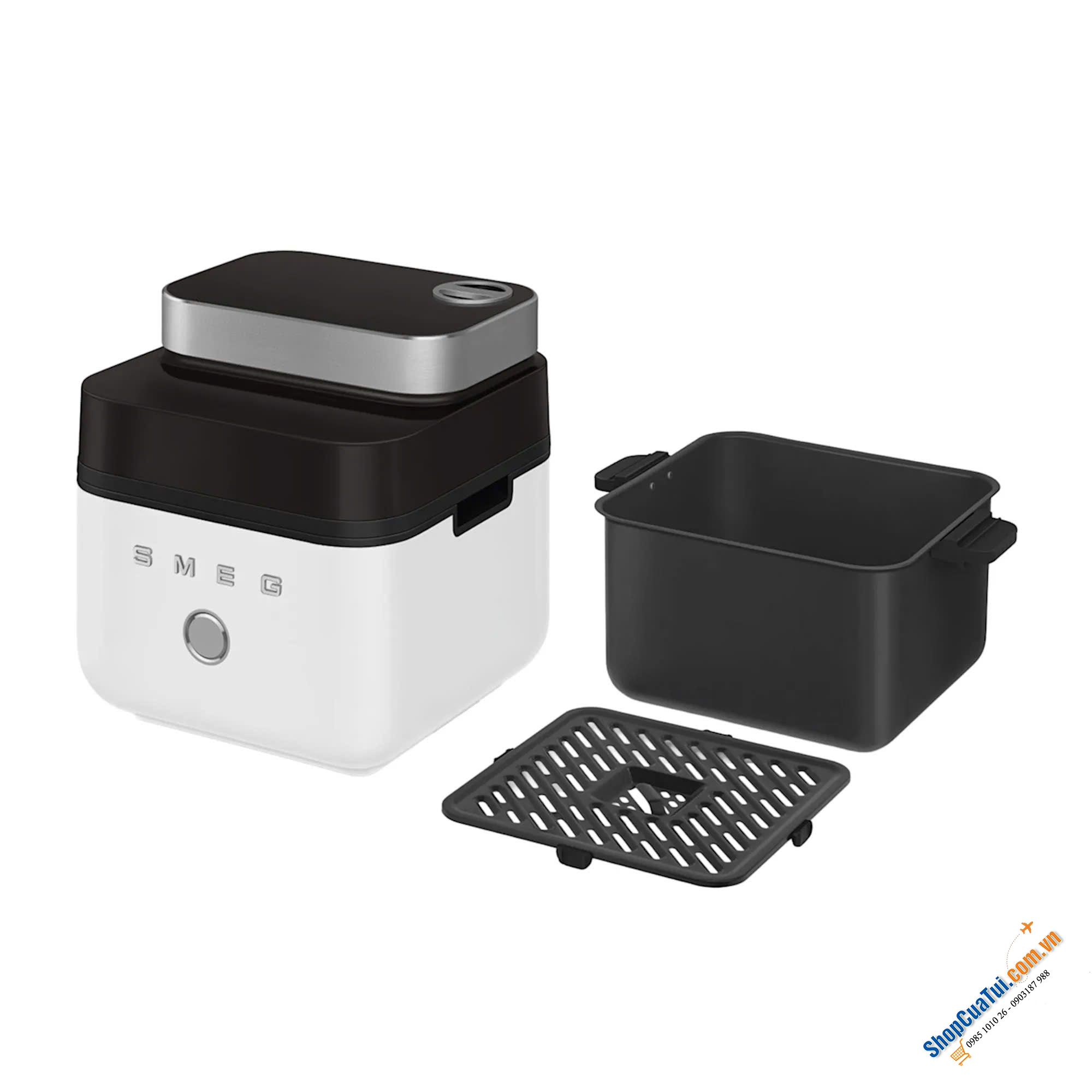 AIR FRYER SMEG - MATTE WHITE.