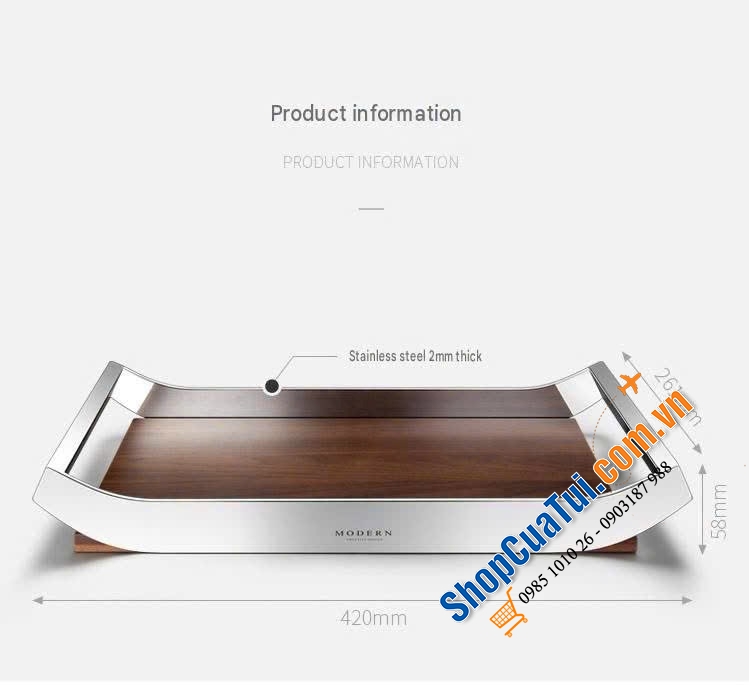 KHAY PHỤC VỤ CAO CẤP MODERN.