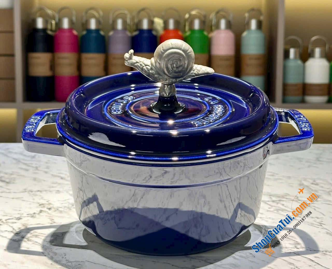 NỒI STAUB DARK BLUE 20–22cm.