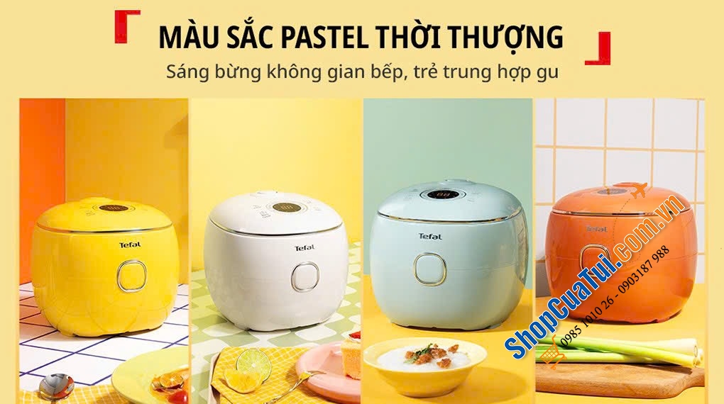 NỒI CƠM ĐIỆN MINI TEFAL – NHỎ XINH, SIÊU ĐÁNG YÊU.