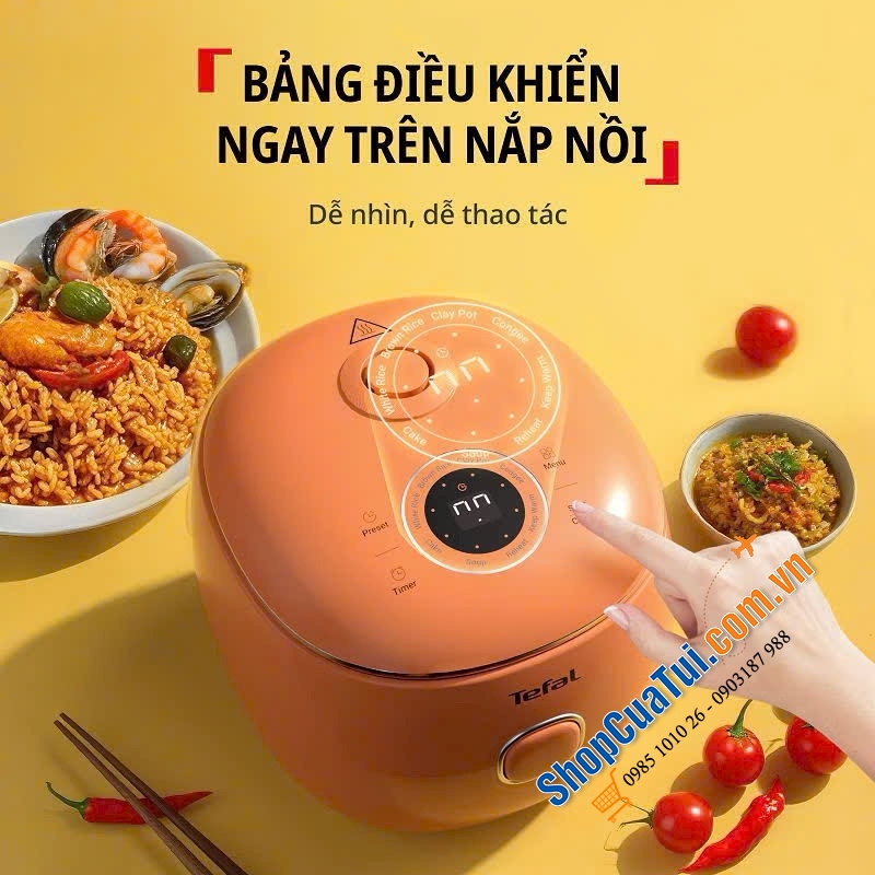 NỒI CƠM ĐIỆN MINI TEFAL – NHỎ XINH, SIÊU ĐÁNG YÊU.