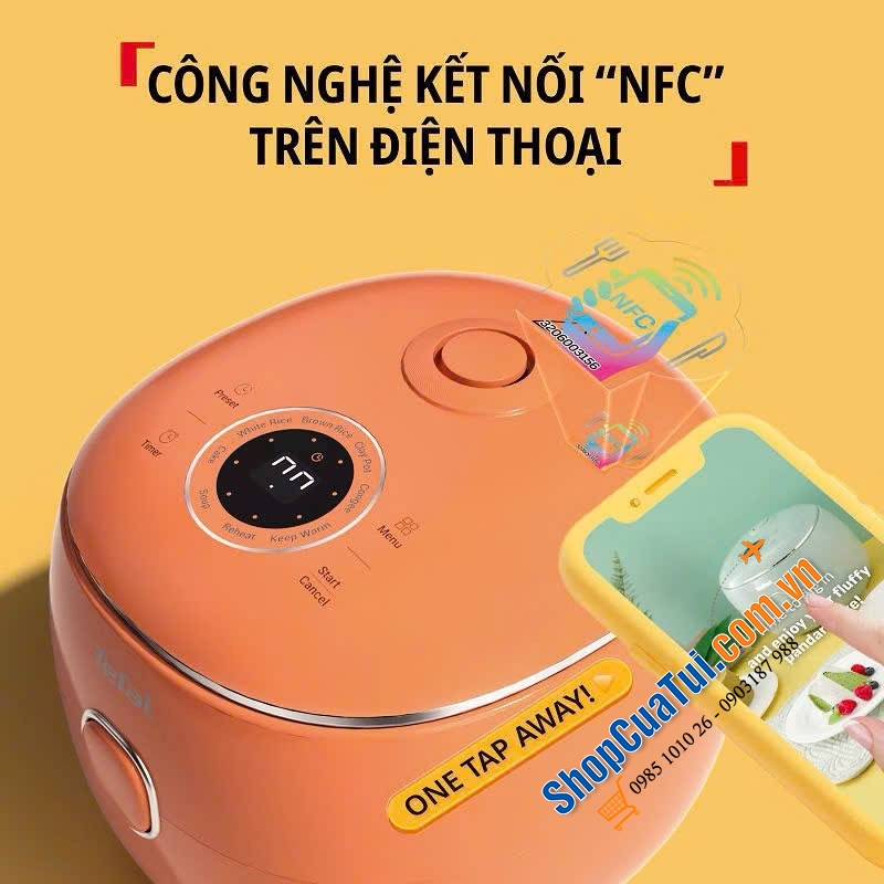 NỒI CƠM ĐIỆN MINI TEFAL – NHỎ XINH, SIÊU ĐÁNG YÊU.