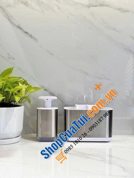 SET ĐỰNG BÀN CHẢI & XÀ PHÒNG JOSEPH JOSEPH 70551 – PHÒNG TẮM GỌN GÀNG, TINH TẾ.