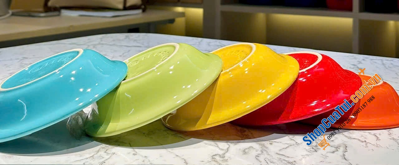 SET 5 ĐĨA LE CREUSET MINI ROUND 15CM.