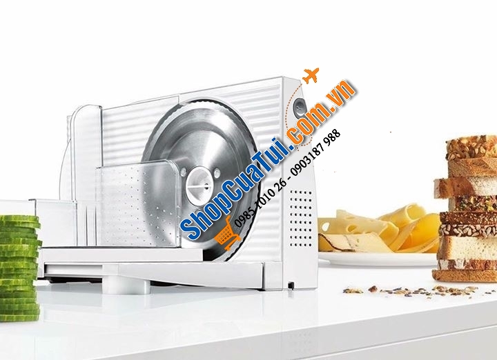 Máy thái thực phẩm của Bosch, trợ thủ đắc lực cho các bà nội trợ