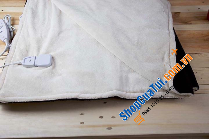 CHĂN SƯỞI ĐIỆN MEDISANA HDW 60227 - CHĂN SƯỞI ĐIỆN MEDISANA MÀU NÂU - KEM  SIÊU ĐẸP