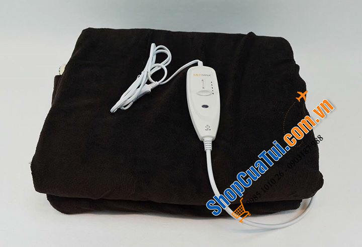CHĂN SƯỞI ĐIỆN MEDISANA HDW 60227 - CHĂN SƯỞI ĐIỆN MEDISANA MÀU NÂU - KEM  SIÊU ĐẸP