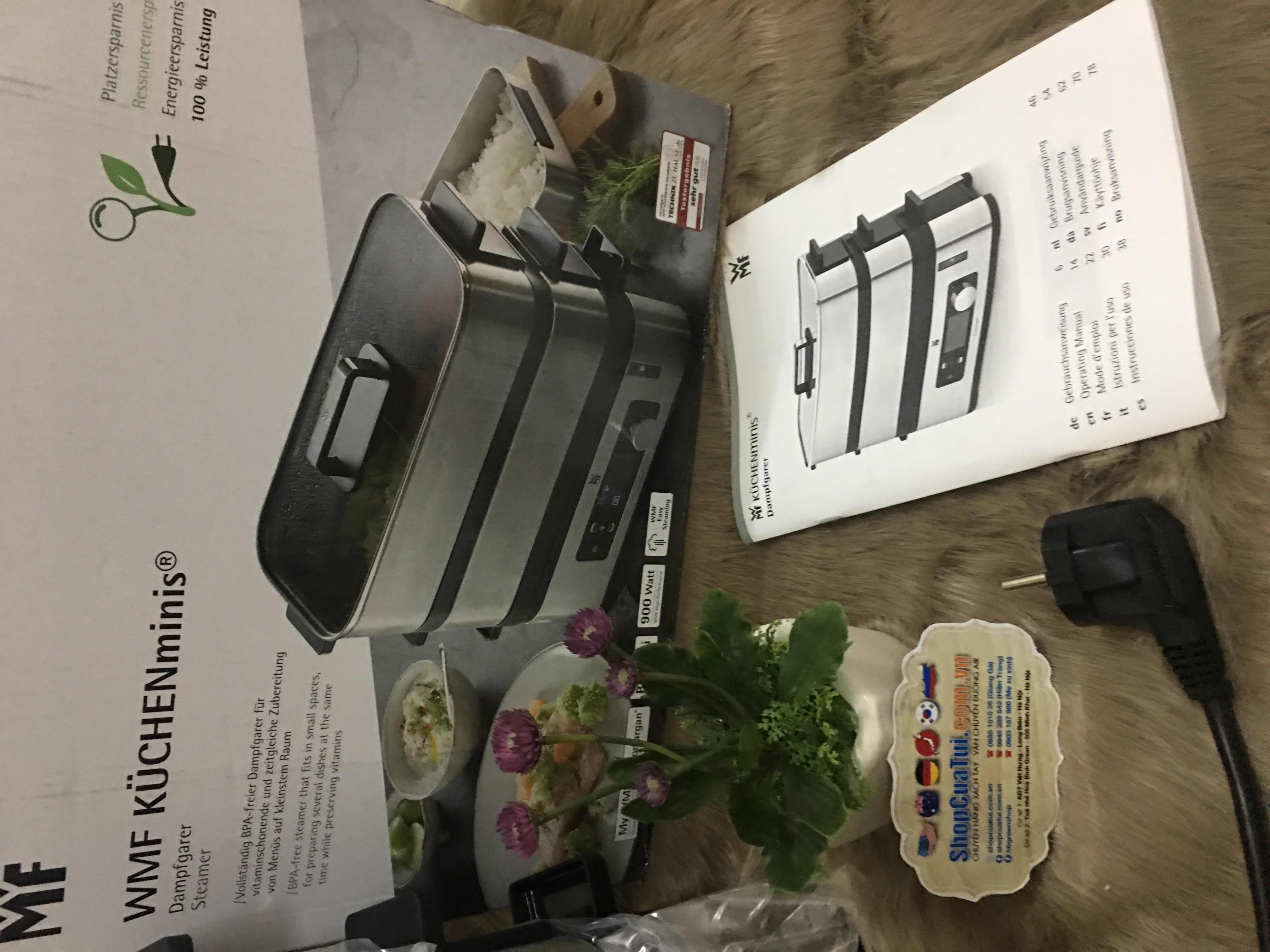 NỒI HẤP 2 tầng WMF CROMARGAN – BÍ QUYẾT CHO GIA ĐÌNH LUÔN MẠNH KHOẺ