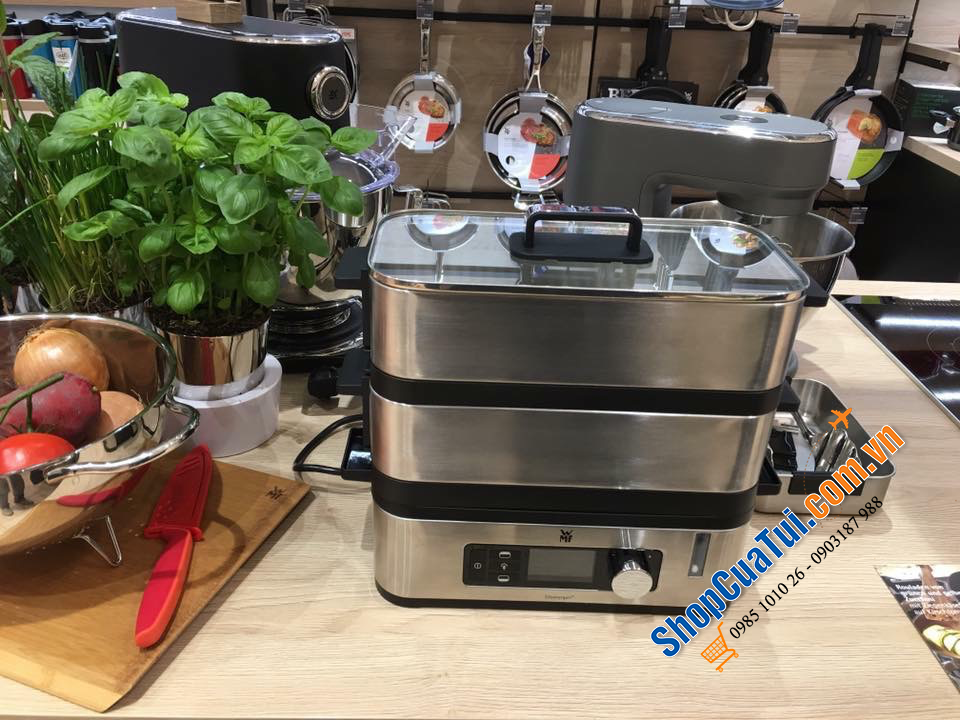 NỒI HẤP 2 tầng WMF CROMARGAN – BÍ QUYẾT CHO GIA ĐÌNH LUÔN MẠNH KHOẺ