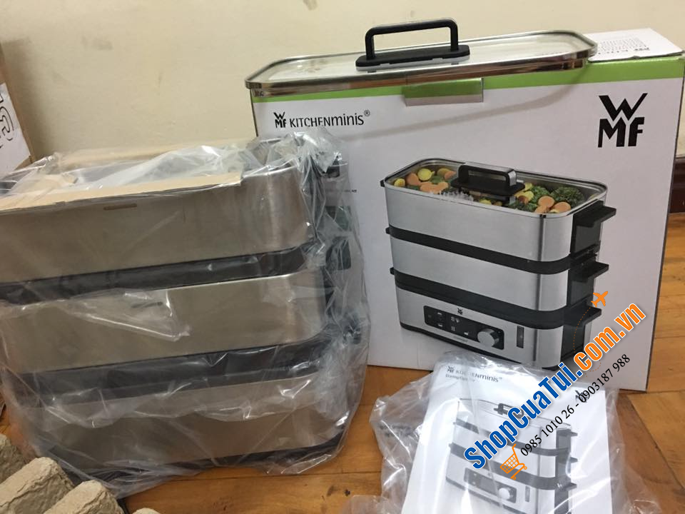 NỒI HẤP 2 tầng WMF CROMARGAN – BÍ QUYẾT CHO GIA ĐÌNH LUÔN MẠNH KHOẺ