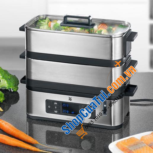 NỒI HẤP 2 tầng WMF CROMARGAN – BÍ QUYẾT CHO GIA ĐÌNH LUÔN MẠNH KHOẺ