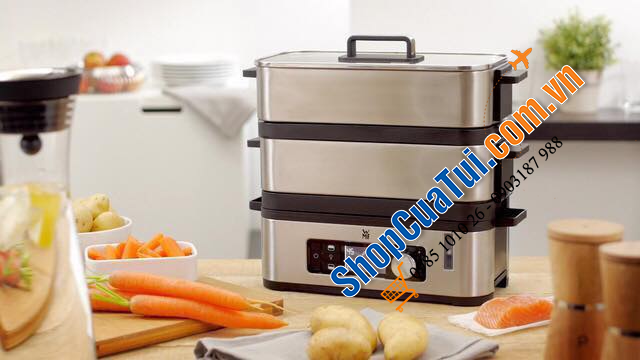 NỒI HẤP 2 tầng WMF CROMARGAN – BÍ QUYẾT CHO GIA ĐÌNH LUÔN MẠNH KHOẺ