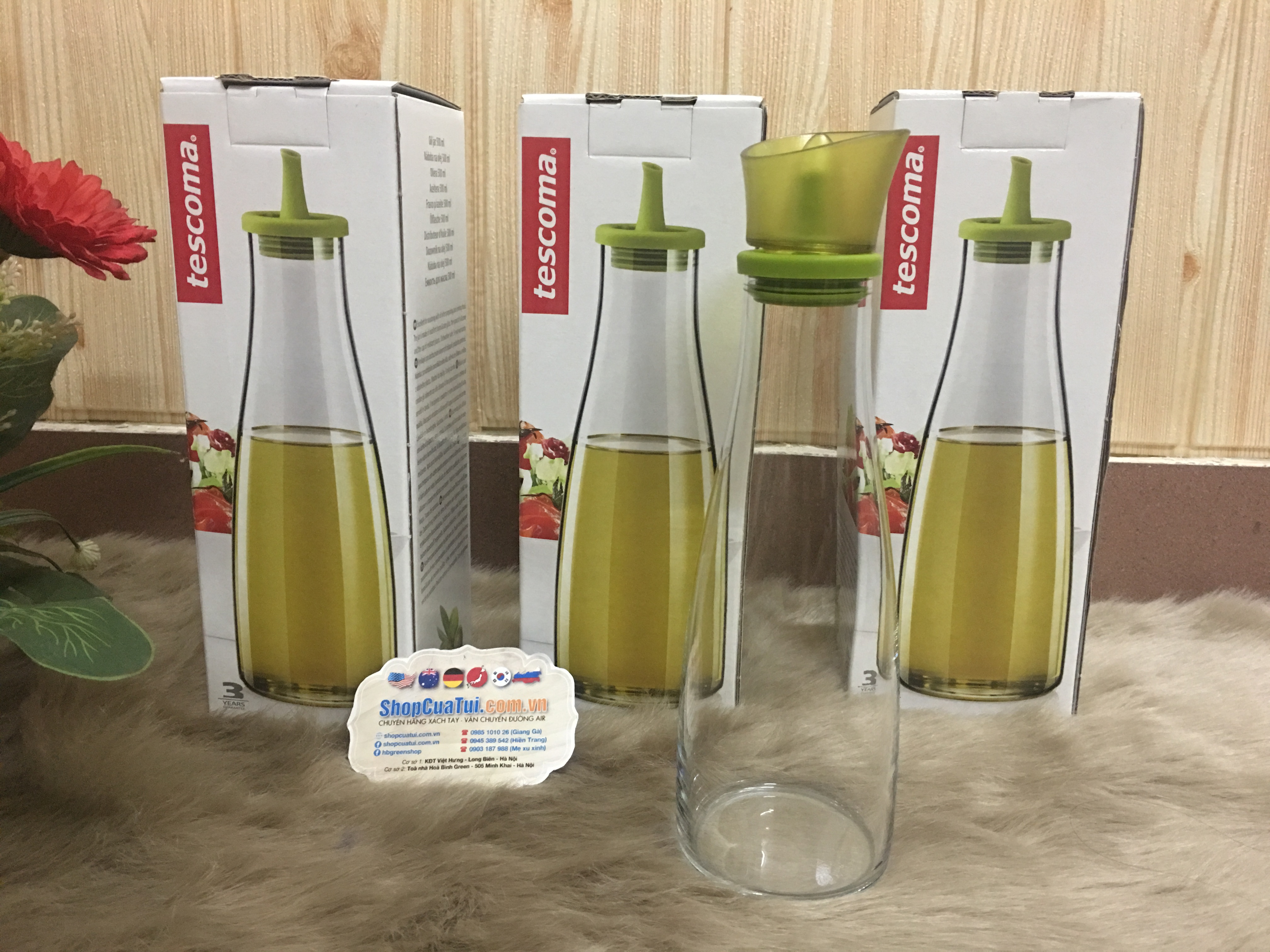 Bình đựng dầu ăn, nước mắm... Tescoma