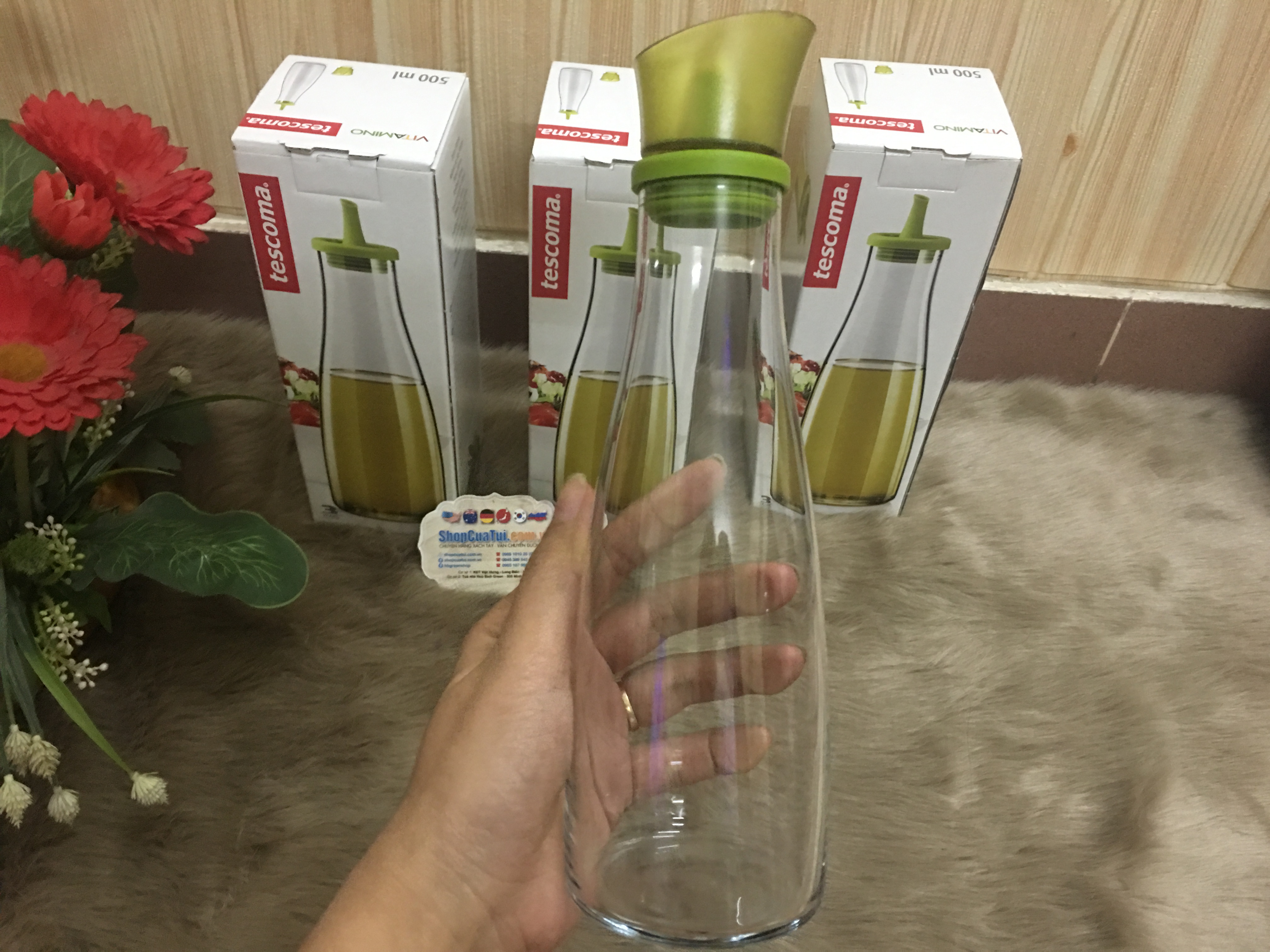 Bình đựng dầu ăn, nước mắm... Tescoma