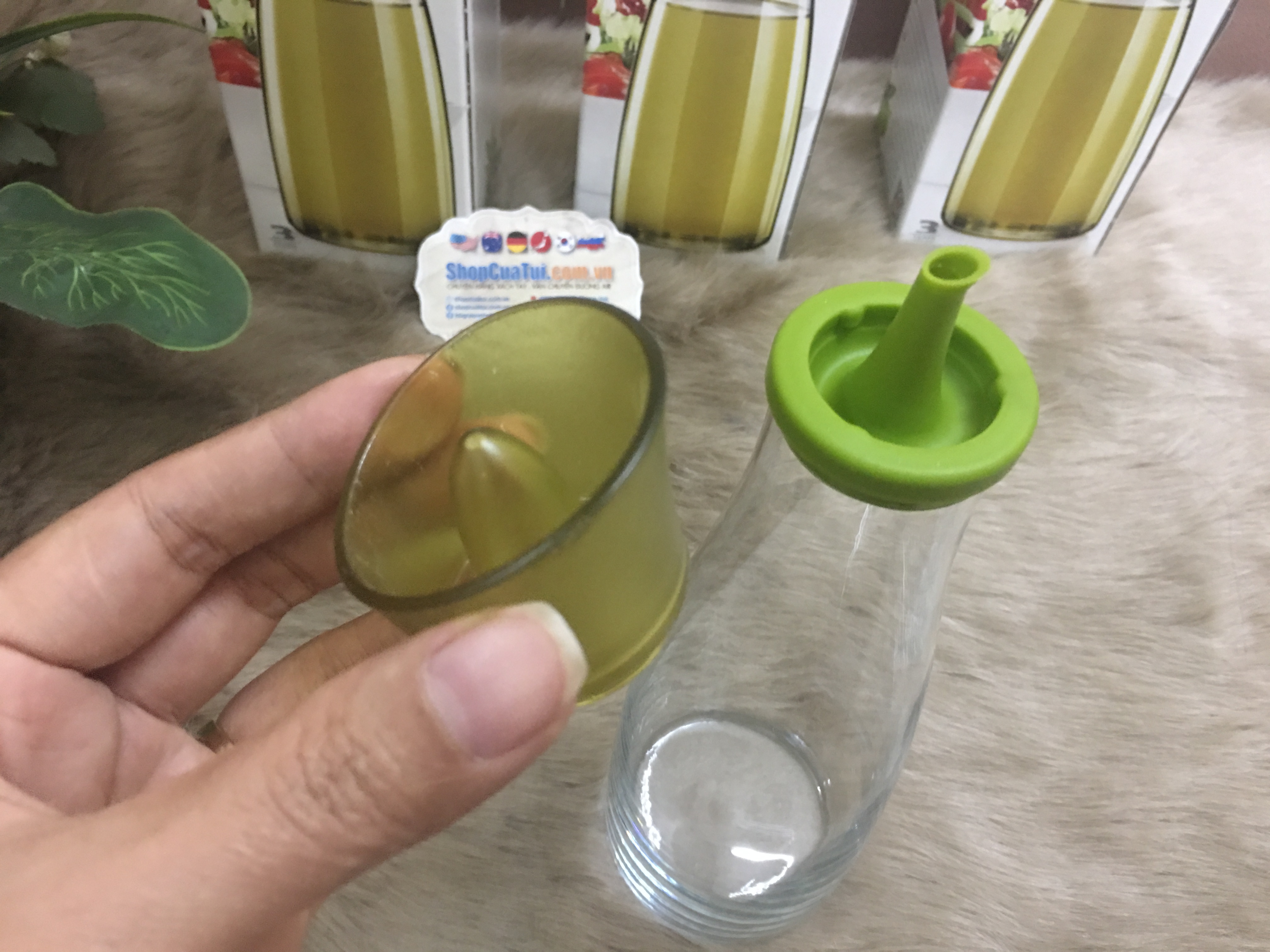 Bình đựng dầu ăn, nước mắm... Tescoma