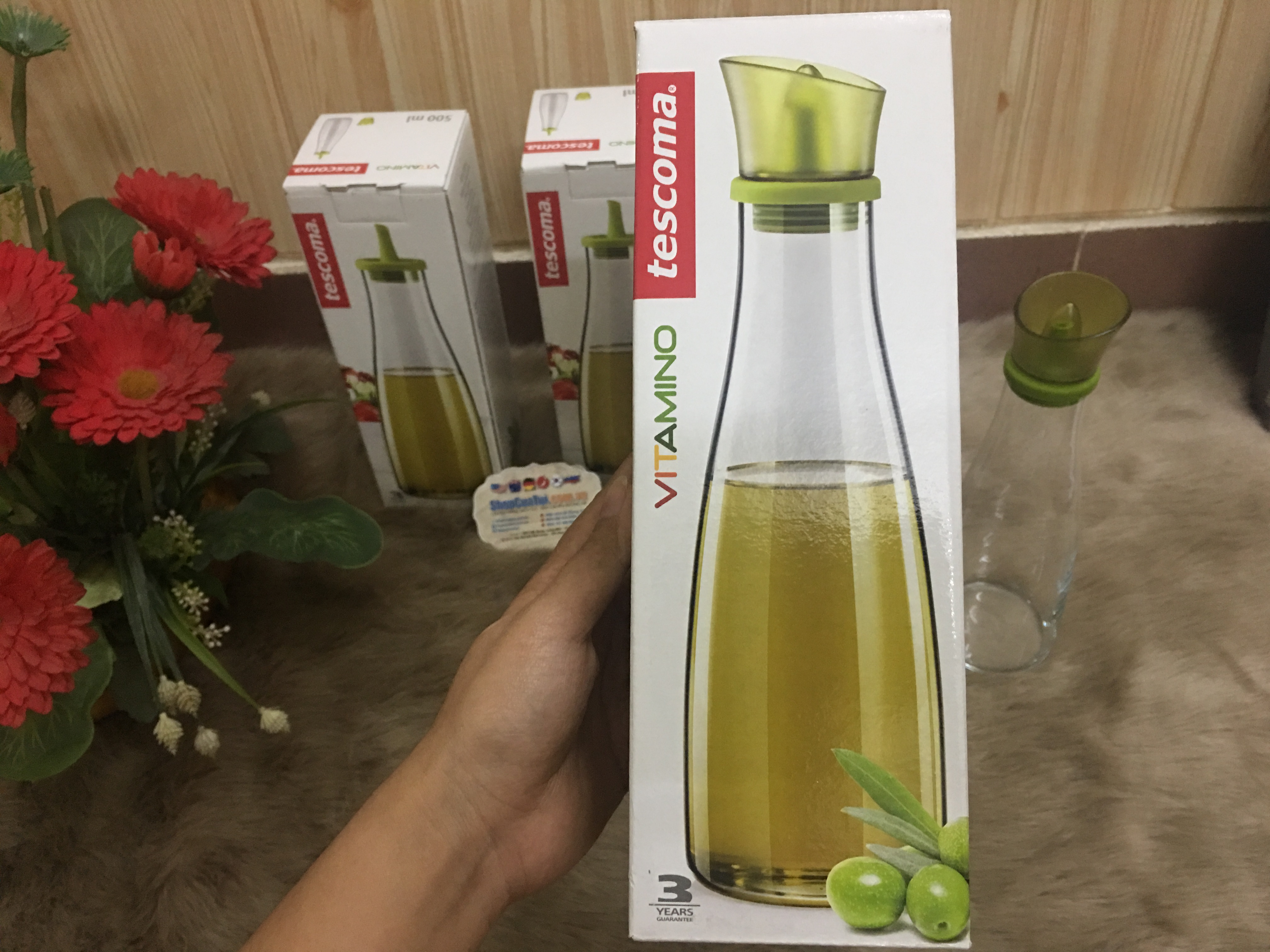 Bình đựng dầu ăn, nước mắm... Tescoma