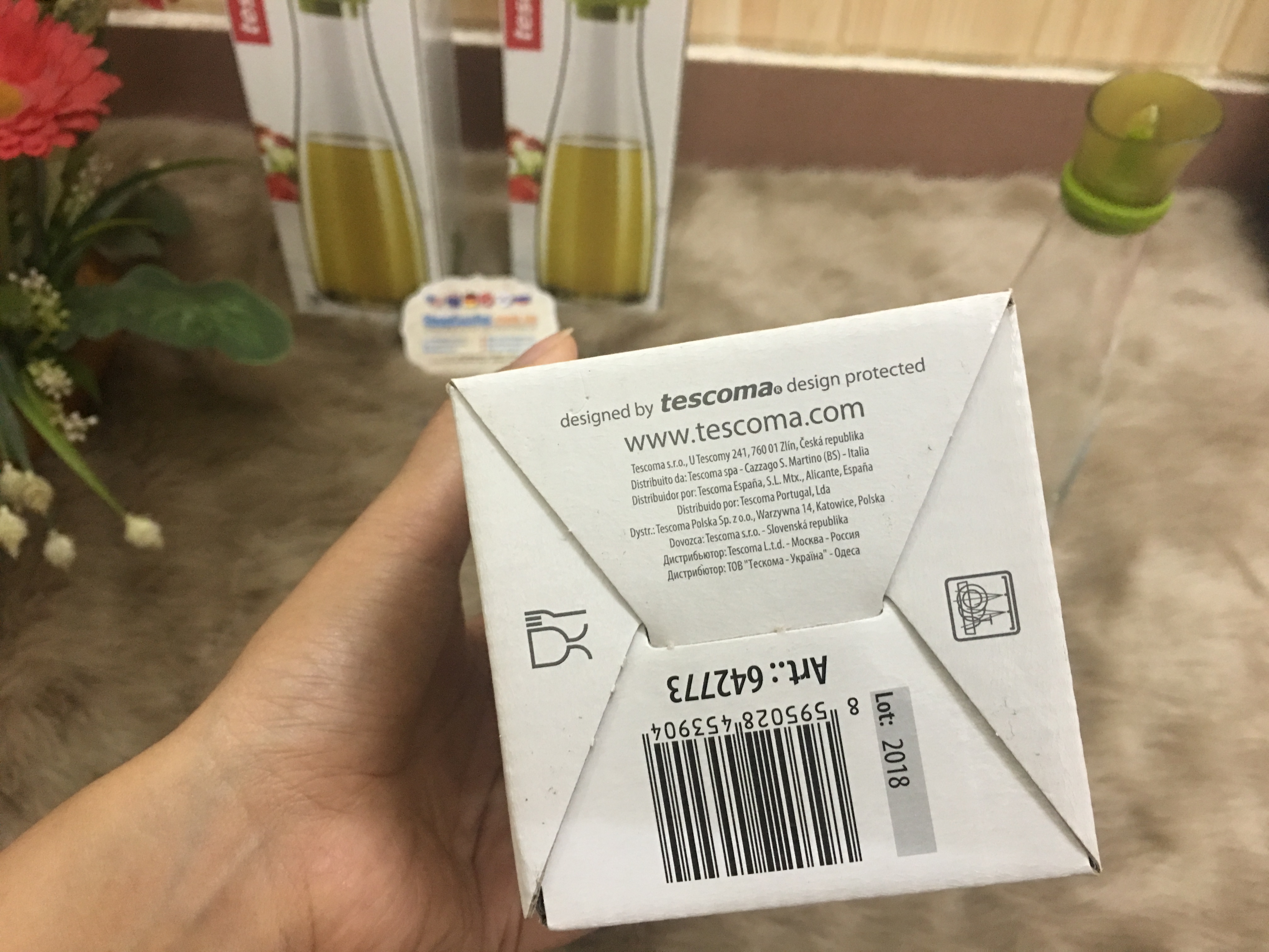 Bình đựng dầu ăn, nước mắm... Tescoma