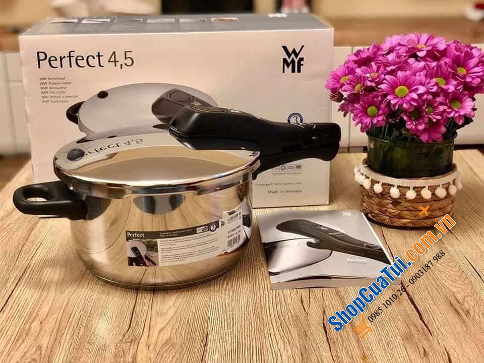 Nồi áp suất WMF dòng Perfect 22cm dung tích 4,5 Lít - Made in Germany