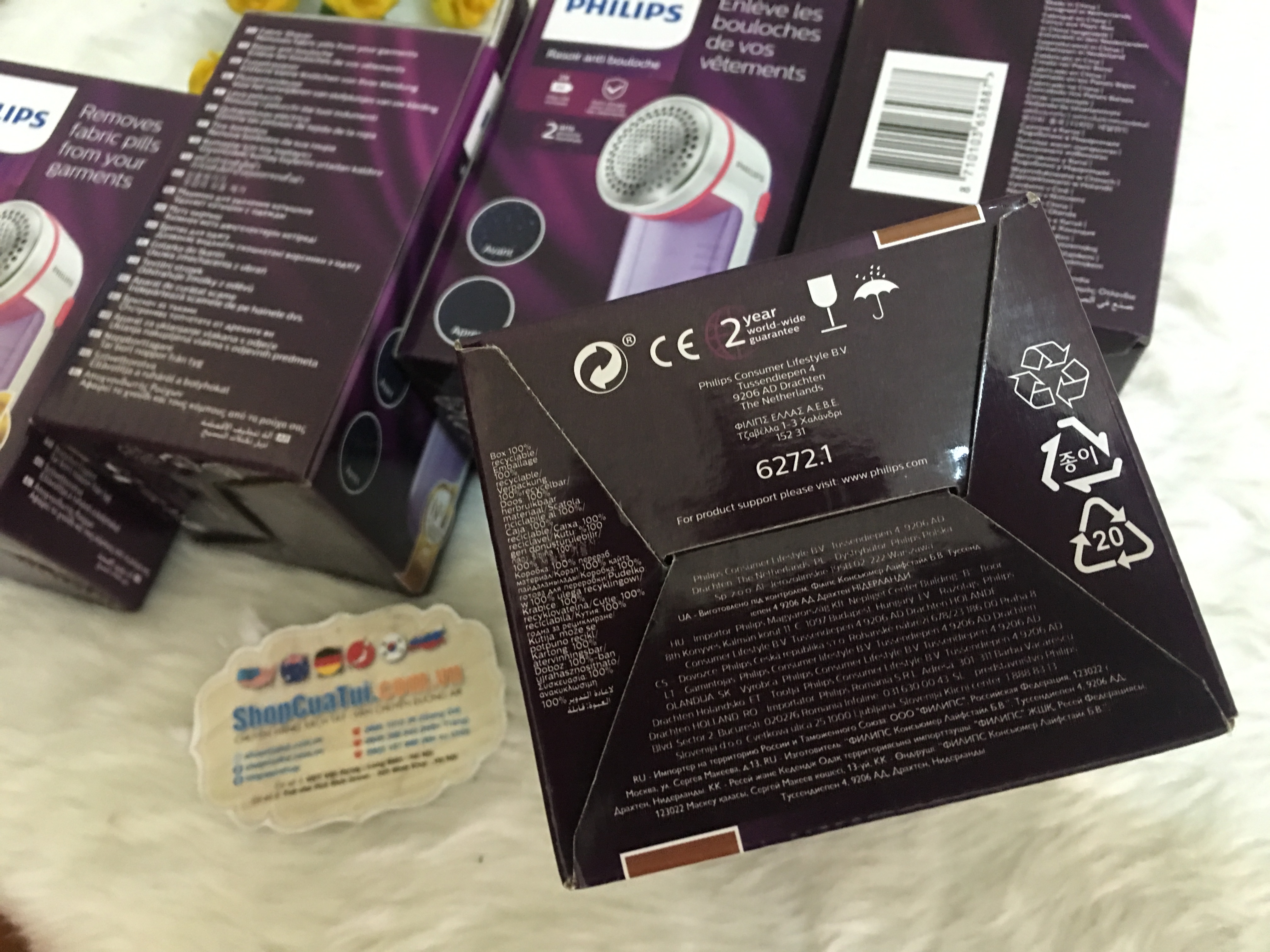 Máy cắt lông xù trên quần áo Philips